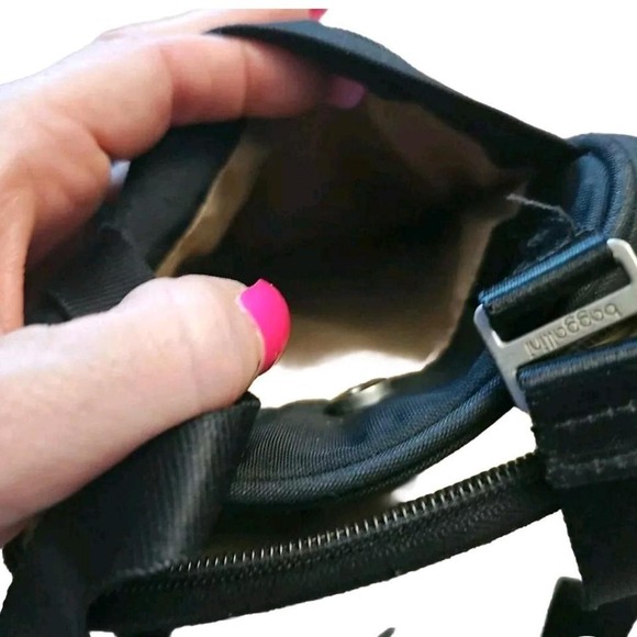 Baggallini Journey Black Crossbody Bag Travel Vacay RFID Secure P03 - Picture 4 of 8